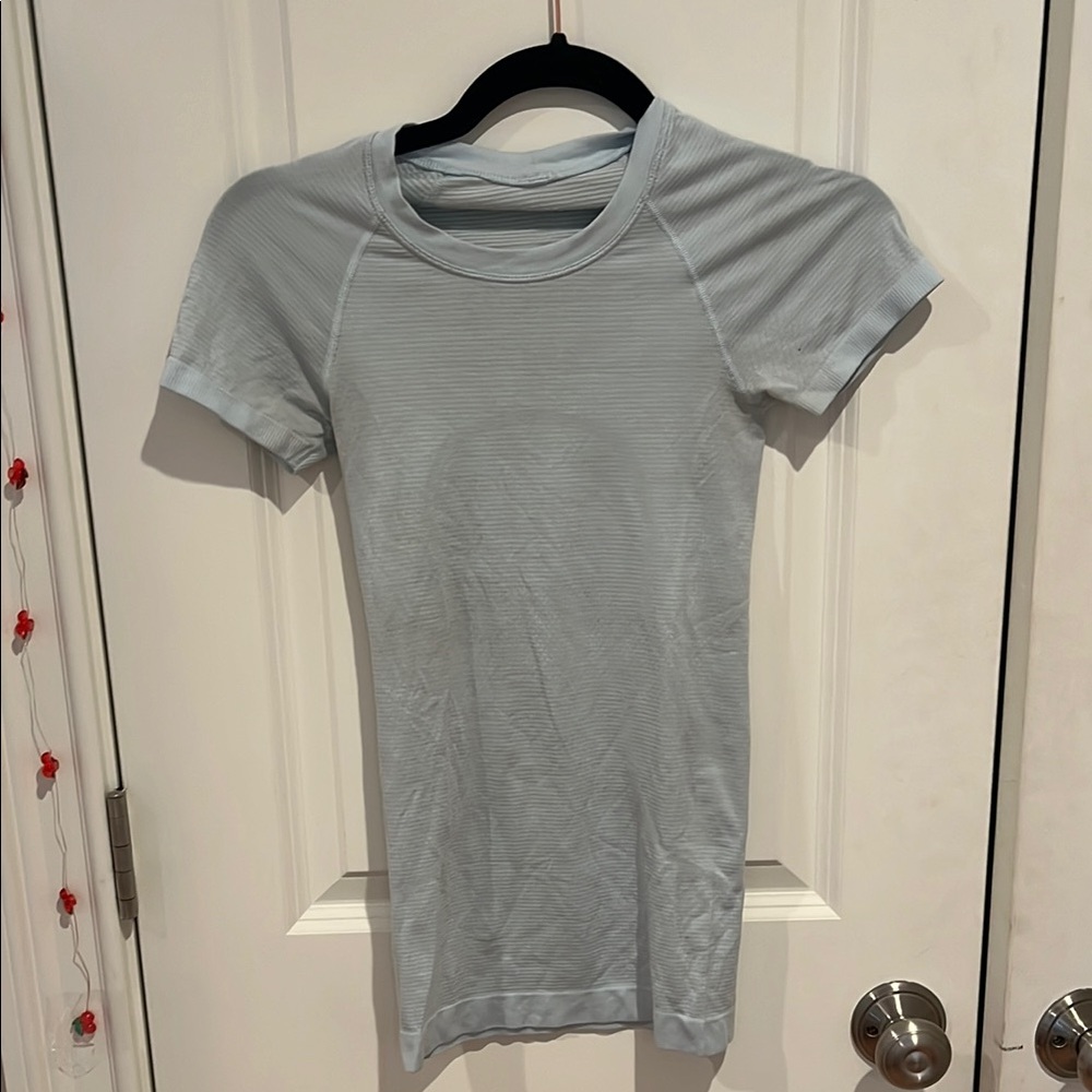 COPY - Lululemon swiftly tech t shirt in powder blue